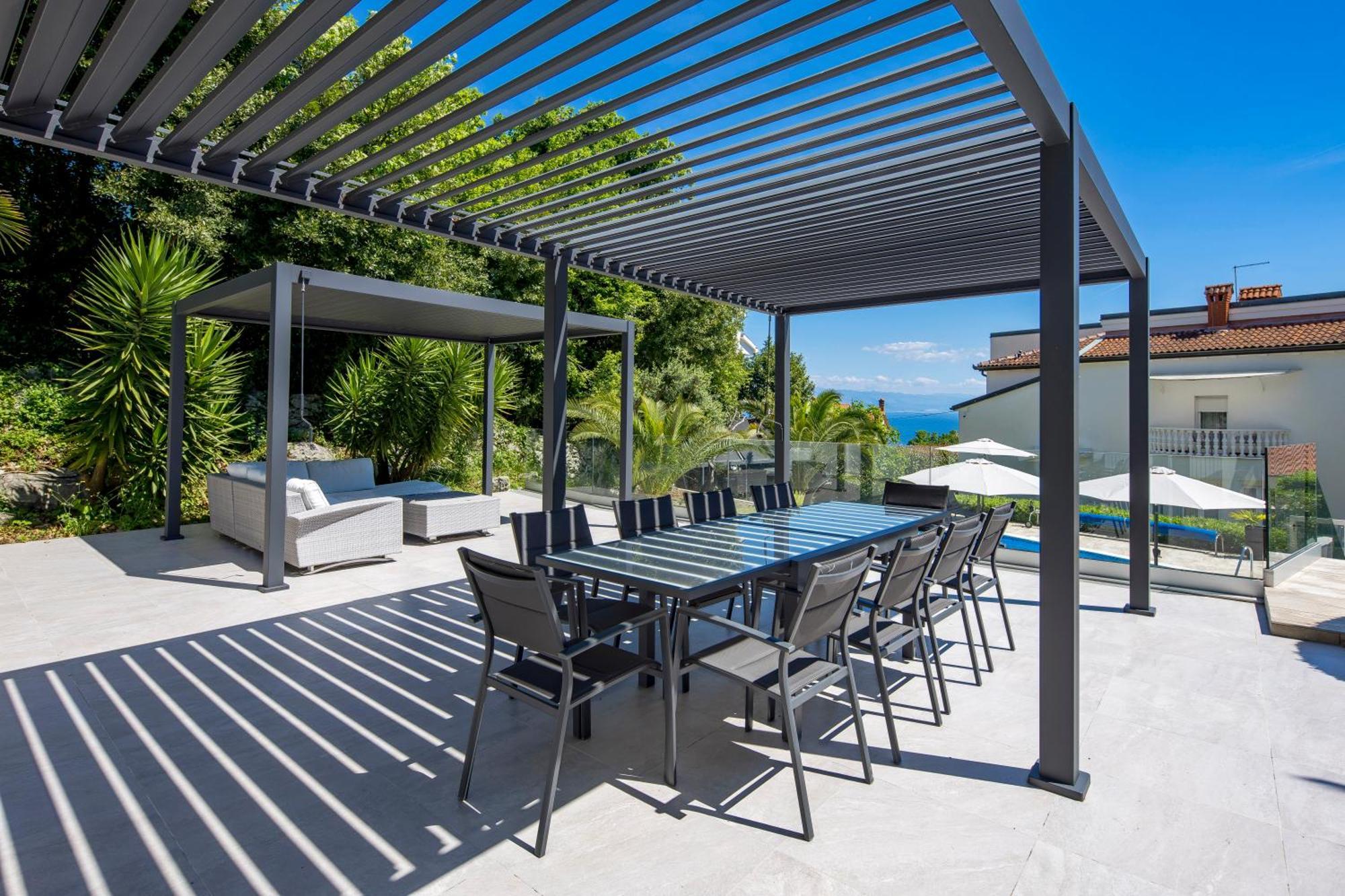 Villa Garden Apartment With Pool Opatija Exterior foto