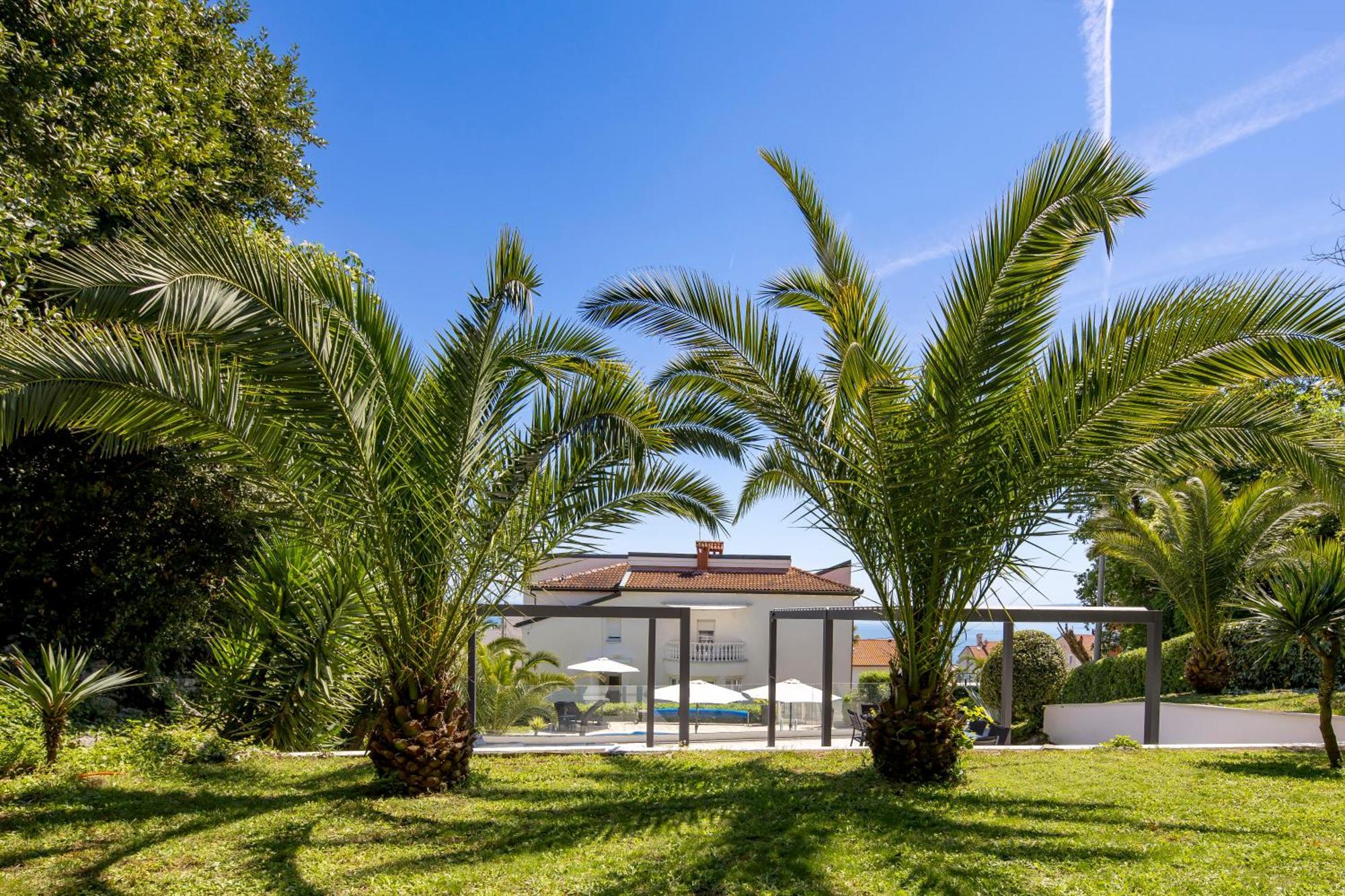 Villa Garden Apartment With Pool Opatija Exterior foto